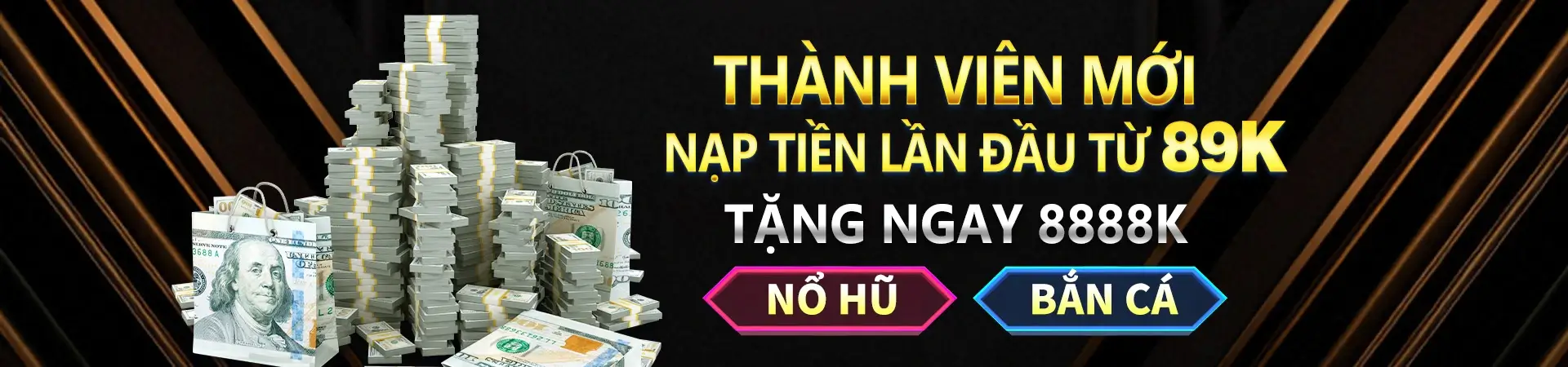 89beta2 Nạp đầu từ 89k tặng đến 8.888k